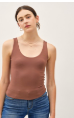 Soft Core Basic Scoop Neck Tank