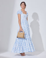 Top Handle Straw Color Pop Bag
