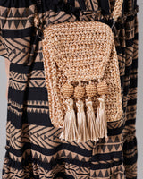 Crochet Tassel Tropicalia Bag