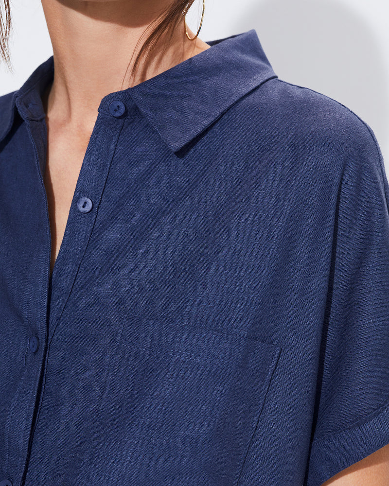 Linen Button Up Shirt