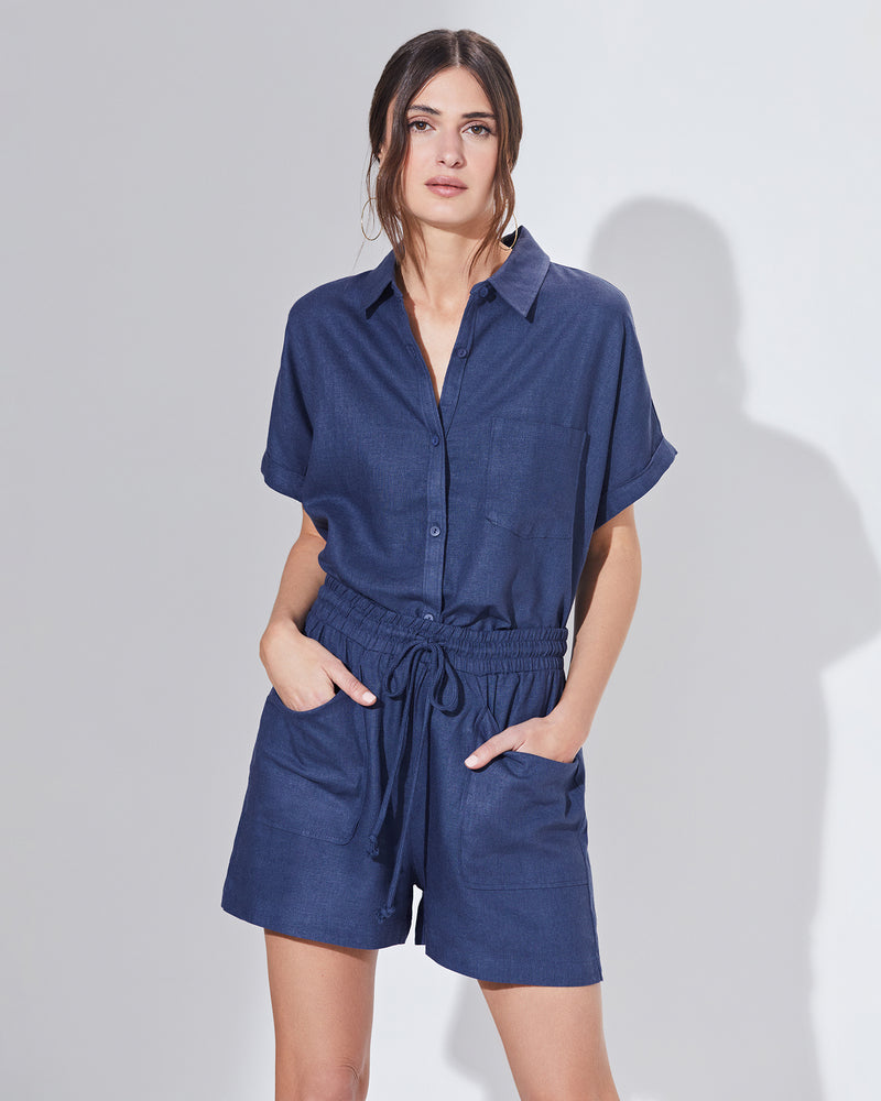 Linen Button Up Shirt