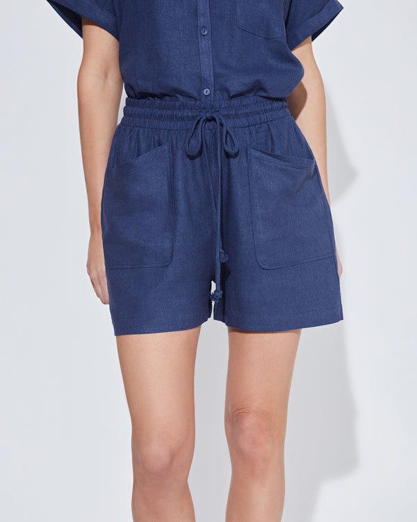 Linen Pocket Shorts