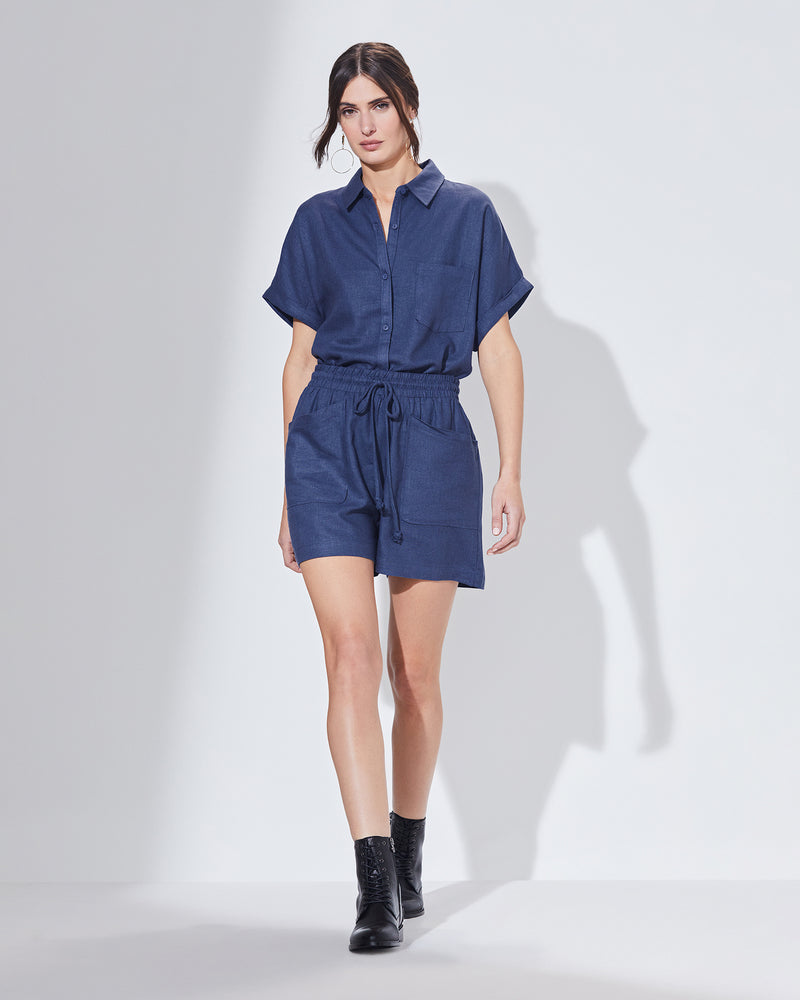 Linen Pocket Shorts