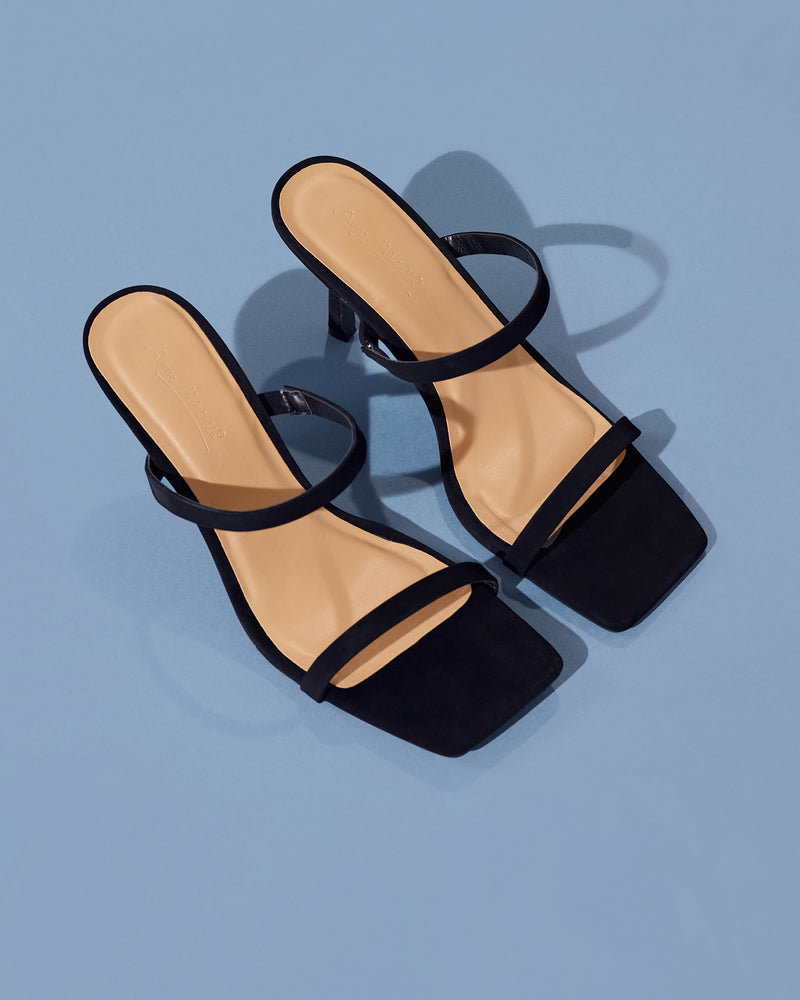 Classic Two Strap Heel