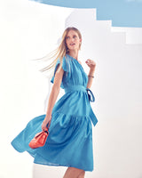 One Shoulder Midi Dress