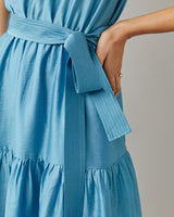 One Shoulder Midi Dress