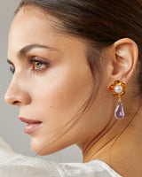 Daisy Jewel Drop Earrings