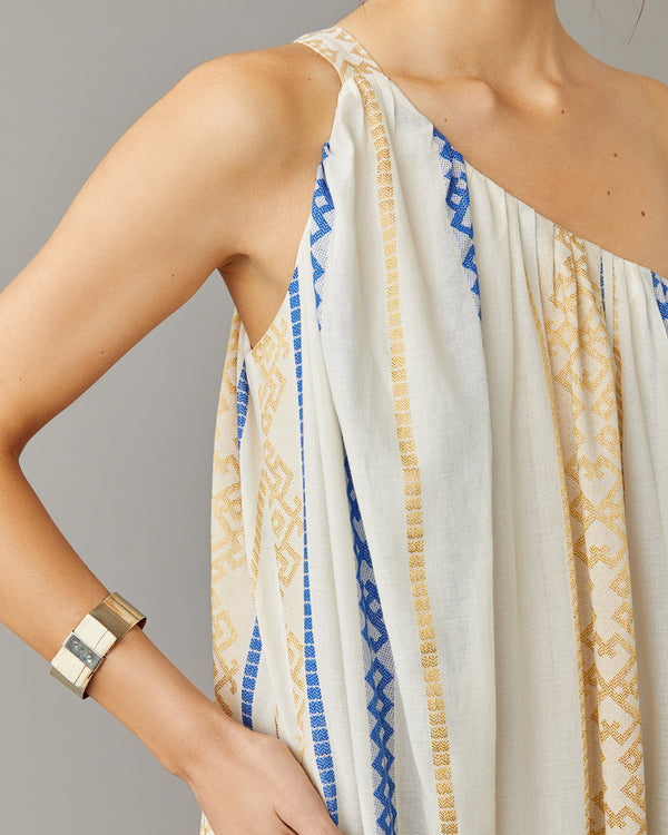 Grecian One Shoulder Maxi