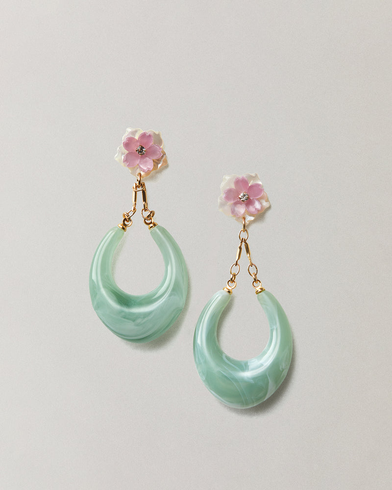 Jade Drop Earring