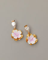 Pearl Blossom Earrings