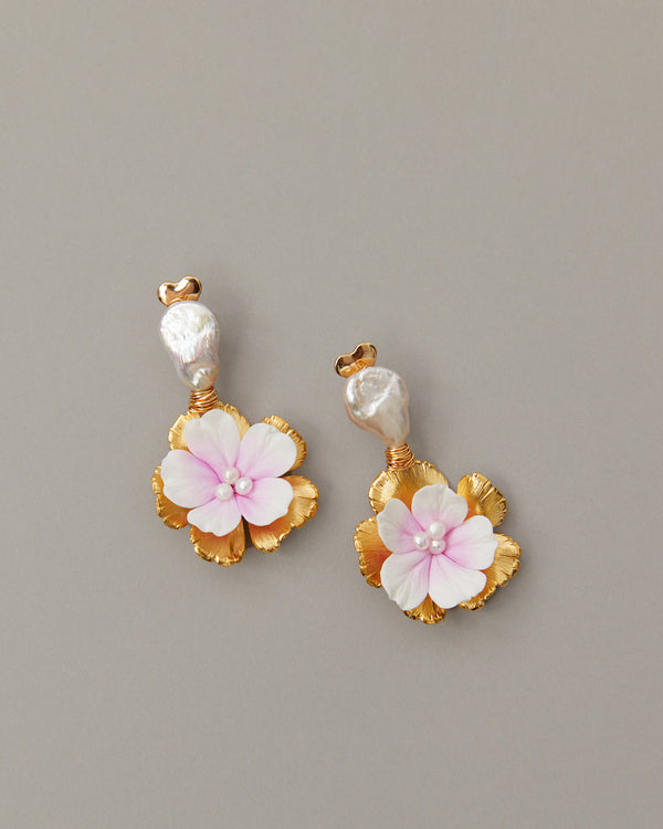 Pearl Blossom Earrings