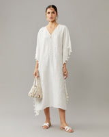 Aztec Linen Kaftan