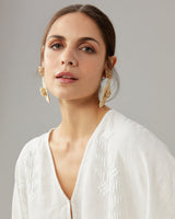 Aztec Linen Kaftan
